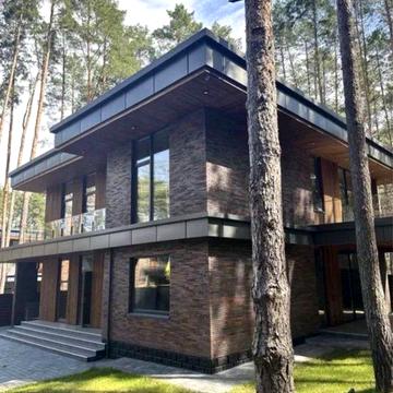 Будинок преміум-класу біля лісу | 220 м² | Стиль Райта | Білогородка