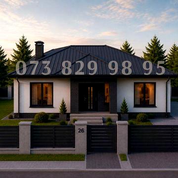Сучасний будинок від забудовника у центрі Білогородки 102 м², ділянка 4 сотки, 3 спальні, газ, єОселя