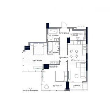 Продажа просторной квартиры без ремонта в ЦЕНТРЕ ЖК А136 Highlight Tower ул Антоновича ВИДОВАЯ ЖК А136