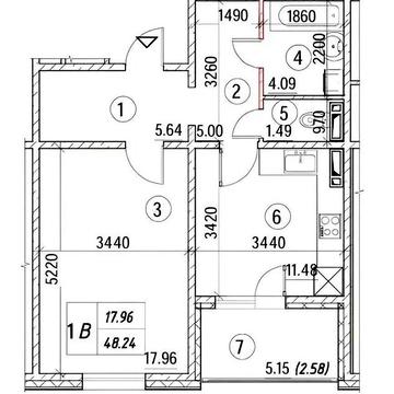 Продам квартиру 48.24м ЖК "Деснянський" вул. Меліоративна, 18А