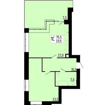 Продаж 1к Квартира Академіка Корольова вулиця ЖК Массив Премиум