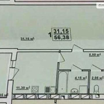 Продаж 1к Квартира Домобудівельна вулиця ЖК Архитекторов