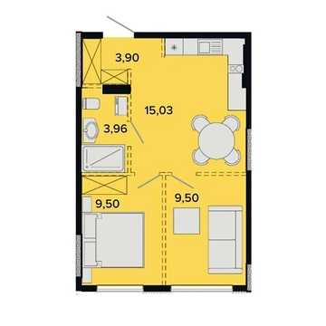 Продаж 1к Квартира Поліська вулиця ЖК Sofi House