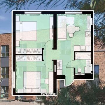 Продаж 2к Квартира Тернівська вулиця ЖК Бруклин Парк