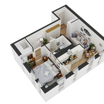 Продаж 1к Квартира Одеське шосе ЖК Atria City. Teremky