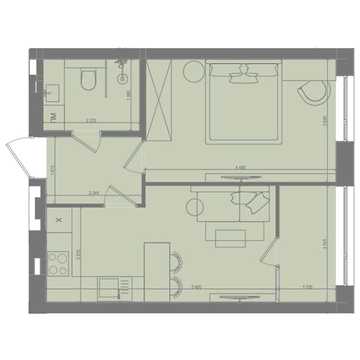 Продаж 1к Квартира Тургенєвська вулиця ЖК D25