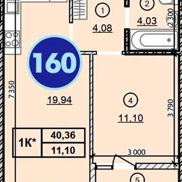 Продаж 1к Квартира Європейська (Жовтнева) вулиця ЖК Атмосфера