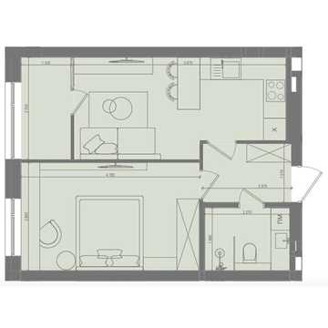 Продаж 1к Квартира Тургенєвська вулиця ЖК D25