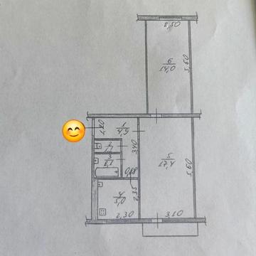 Продаж 2кім квартири 45кв.м