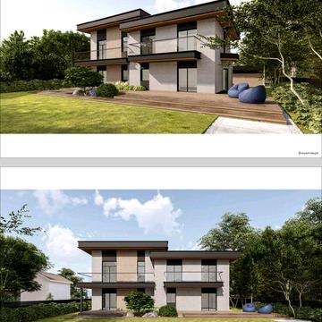 Село Перемога, продаж дуплексу 105 м²+ 8 соток