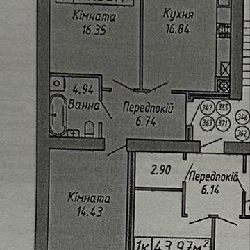 2х кімнатна 1 черга картира в ЖК Скандинавіь ЖК СКАНДИНАВІЯ