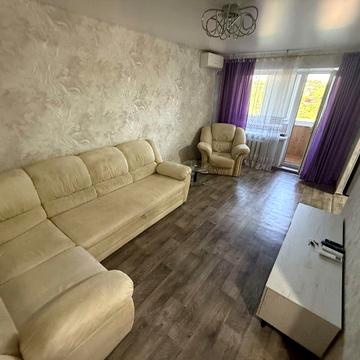 Сдается 1к квартира с ремонтом 1й Южный животные*