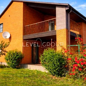 Продаж цегляного будинку 260 м² + гостьовий 100 м² з сауною та терасою біля лісу в Лебедівці | Київське море