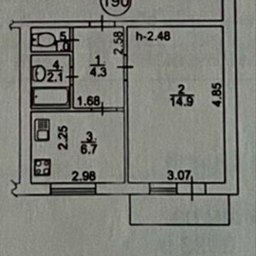 Продаж 1-кімнатної квартири | вул. Ігоря Сікорського, 6 | 10 хв до метро Берестейська
