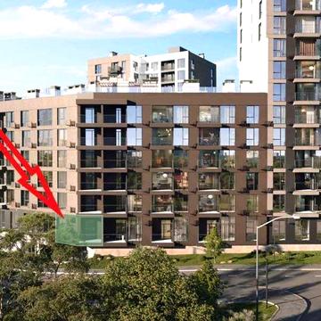 Продаж 1 кімнатної квартири , площею 42,05 м2 , ЖК Фруктова Алея , Під Голоском,4_Без комісії ЖК Фруктова Алея