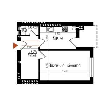 Продаж 1к Квартира Микулинецька вулиця ЖК Микулинецкий