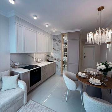 ЖК Modern (Стікон) | 1-кімнатна з дизайнерським ремонтом | 45 м² | Фонтан ЖК Модерн