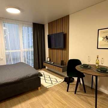Продаж 1-к, Дизайнерський ремонт, ЖК Ріел Сіті,  28м2, 8/12 , 75999$ ТОРГ ЖК Riel City