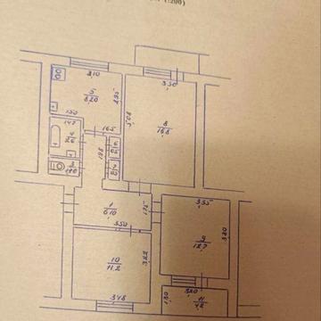 продам 3х кімнатну квартиру/ Трудове