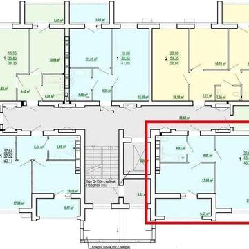 ЖК СКАЗКА 1-комн квартира 47м2 в сданном доме  MV ЖК СКАЗКА