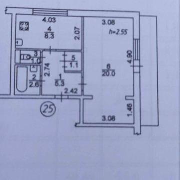 Продам 1 ю квартиру, ул. Воронина, 3 Шевченковский р-н .