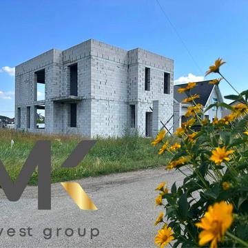 Продаж недобудованого будинку 200 м2 на 10 сотках у Колонщині, Біля озера, 30 км до метро Житомирська,  Без комісії