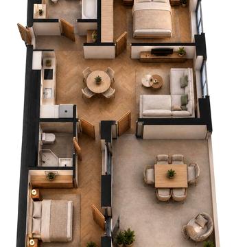 Етап здач!!! 2 кк з терасою, власник ЖК Avalon Holiday One