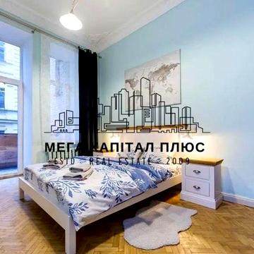 English speaking 3-кімнатна квартира на Богдана Хмельницького 36А, укриття, німецьке посольство, метро Театральна, Золоті Ворота, Університет