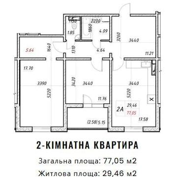 Продаж двох кімнатної квартири беж % Жк Деснянський ЖК Деснянський