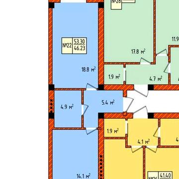Продаж 1-кімнатної квартири в Чернівцях в ЖК Італійський квартал, з ліфтом ЖК Італійський квартал
