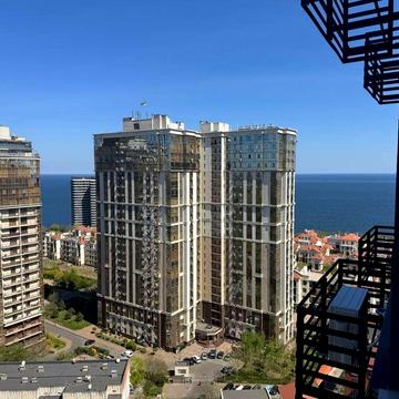 Сдам 1-комнатную с видом на море Жк Атмосфера / Аркадия‼️ Долгосрочно / Первая сдача