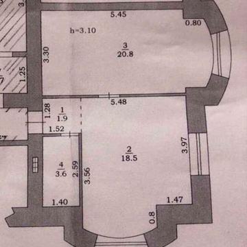 1 к. велика квартира , пр. Хантадзе