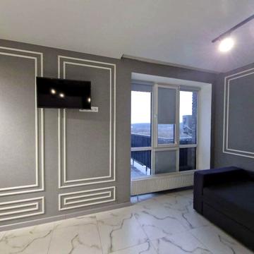 ЖК Gostomel Residence | Простора однокімнатна квартира з великою терасою та додатковим рівнем., вид на лес ЖК Gastomel Residence