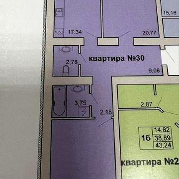 Квартира 2к ЖК « На Сінній». код 7888