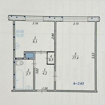 Продам 1 комнатную квартиру от хозяина ЖК Кривий Ріг