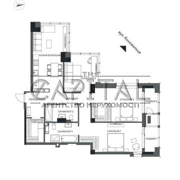 Продажа 3к квартиры 117м2 в ЖК A136 Highlight Tower ЖК A136 Highlight Tower
