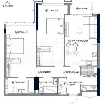 Продажа 2к квартиры 83м2 в ЖК A136 Highlight Tower ЖК A136 Highlight Tower