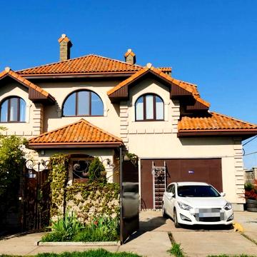 Сучасний будинок D 250 м²/камін/тераса/повна автономія/гараж на 2 авто + ділянка 10 соток