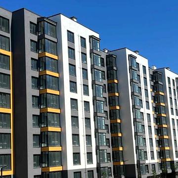Здана двокімнатна квартира з кухнею-студією