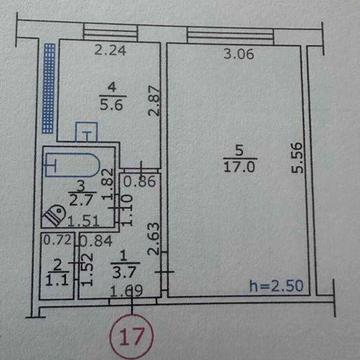 Продаж 1 кімнатна квартира /молодіжний