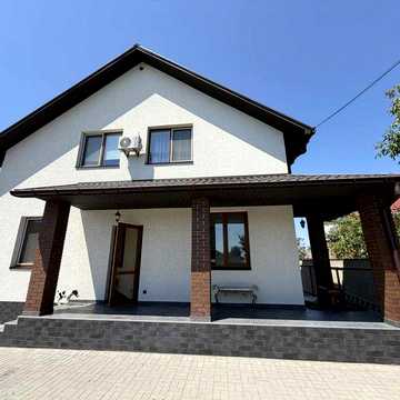 Продається сучасний двоповерховий будинок 140 м² на 10 сотках у центрі міста Бориспіль
