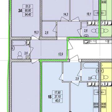 Продаж,  Квартира,  3 комнаты,  95 м²,  ЖК Прохоровский квартал,  Прохоровская,  Молдаванка,  Одесса