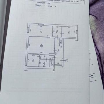Без комісії! Продам 3-кімнатну квартиру на Студентському бульварі, 12