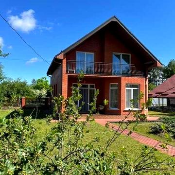 Сучасний двоповерховий будинок біля лісу та річки Тетерів | 110 м² | 70 км від Києва