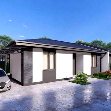 Будинок НОВИЙ ДУПЛУКС у ВОРЗЕЛІ — 77 м² з терасою та навісом за $75 000! Гарне планування!