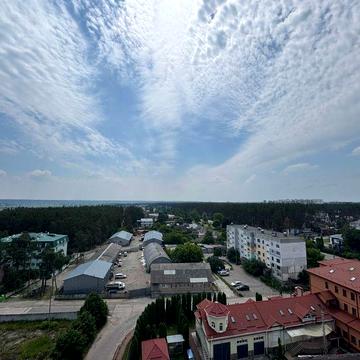 Затишна 1-кімнатна квартира 36,1 м² в ЖК Centr City, Гостомель. Середній поверх, чорнова обробка  $31 780 ($800/м²), без комісії покупцю. ЖК Centr City
