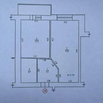 Продам квартиру по вул. Гожулівська / код 5196