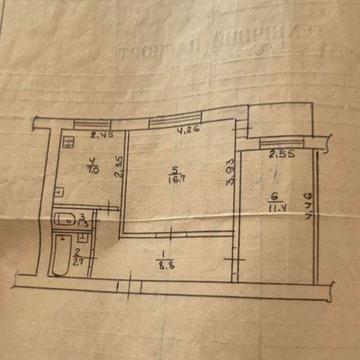 Продаж 2-кімнатної квартири. Митниця.
