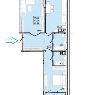 Продаж 2к Квартира Івана Франка вулиця ЖК Modern