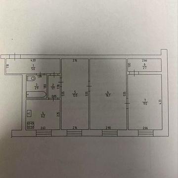 Зх кімнатна квартира 1 поверх
